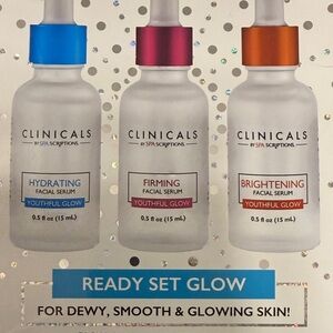 Clinicals Ready Set Glow Hydrating Facial Serum - Blue